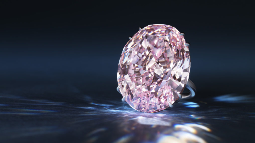 Pink Diamond Shapes
