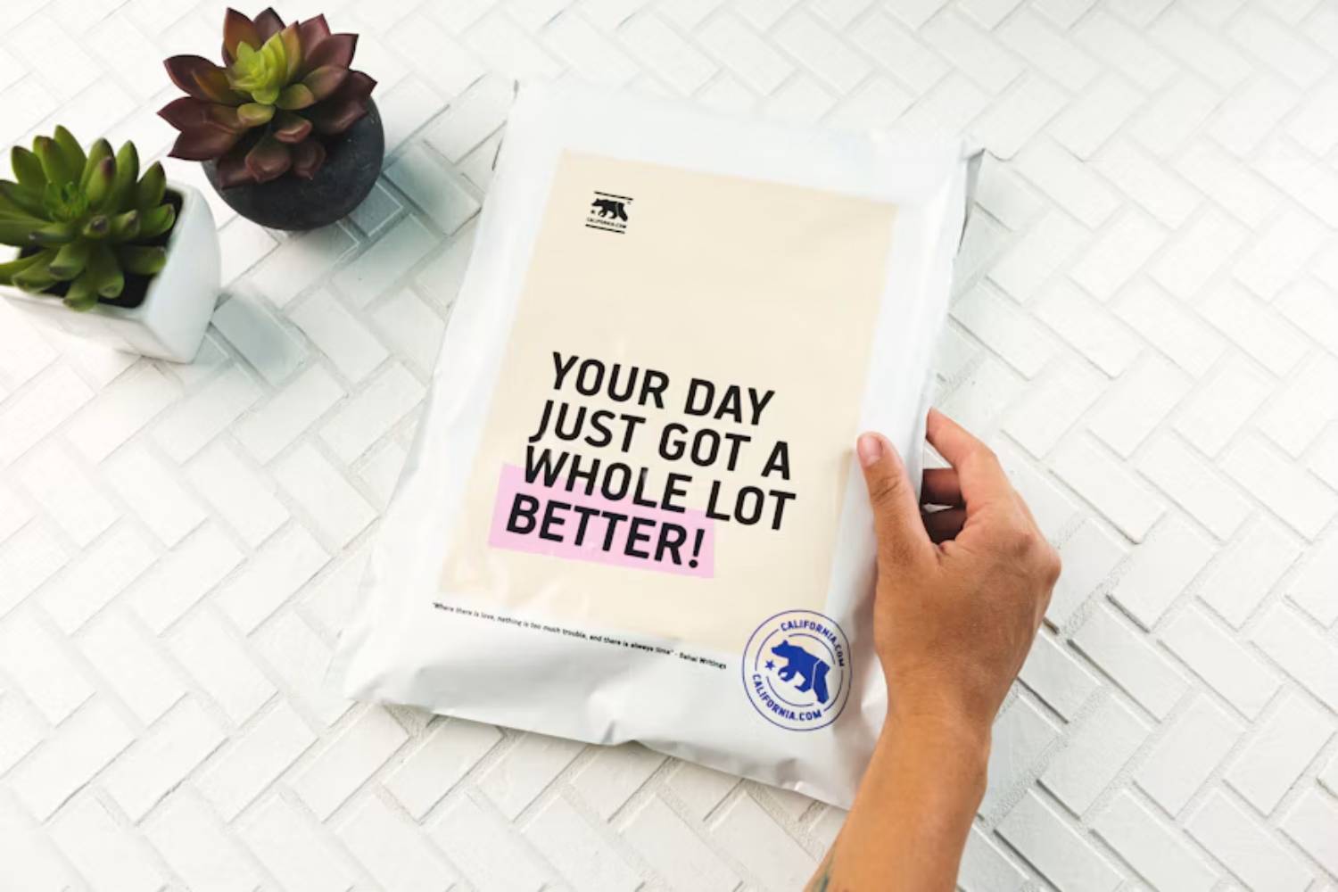 printed mailing bags